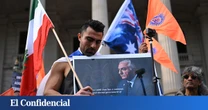 Detenido en Melbourne por incendio en sinagoga durante protestas propalestinas