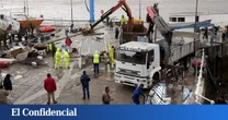 Muere un buzo que recogía ocle en la Isla del Carmen en Luanco (Asturias)