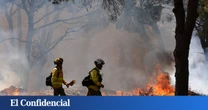 Desalojadas varias viviendas en Chiclana (Cádiz) por un incendio en una zona de pastos
