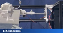 Fabrican un robot 'blando' con una impresora 3D barata que sale de ella 'por su propio pie'