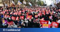 Una protesta multitudinaria pide destituir a Yoon antes de la crucial votación parlamentaria