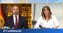 Santiago Abascal se revuelve contra Ana Terradillos por desmentirle en Telecinco: "Deberías de informarte"