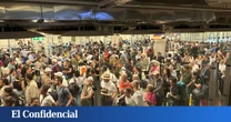 El caos del AVE se traslada a la T4 de Barajas: cientos de personas atrapadas en el control de pasaportes