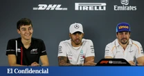 Russell se moja sobre la guerra de Alonso y Hamilton en 2007: "Lewis debería haber ganado"
