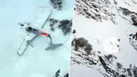 Poleciał w góry mimo gęstych chmur. Pilot rozbił się o zbocze