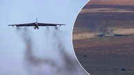 Bombowiec B-52 rozbił się chwilę po starcie. Nieznany los załogi