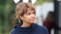 Halle Berry, 57, goes makeup-free during hangout with her rarely-seen teen son Maceo in LA