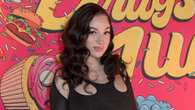 Pregnant Bhad Bhabie flaunts baby bump in see-through dress at her movie premiere after revealing tot’s unique name