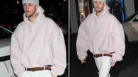 Justin Bieber looks stressed as he skips the Grammys for solo night out in NYC without wife Hailey