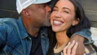 Rock legend, 59, set to marry stunning influencer, 33, after a year of dating as she flashes huge engagement ring