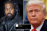 Kanye West’s ‘business downfall being plotted by leaders in tech, fashion and music – and Donald Trump is behind them’