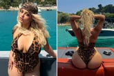 Bebe Rexha shows off her butt in a leopard-print thong swimsuit on Croatian trip and boasts ‘I’m never leaving’