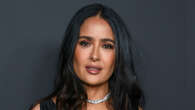 Salma Hayek, 57, shows off her curves in skintight black dress and looks ageless at Oppenheimer Oscars event in LA