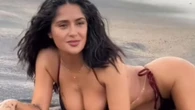 Salma Hayek, 58, stuns as she strips down to her bikini for racy Sports Illustrated shoot