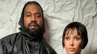 Bianca Censori bares side boob in revealing crop top and tight pants while ordering in KFC with husband Kanye West
