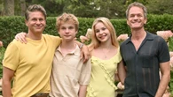Neil Patrick Harris posts rare photo of twins Harper and Gideon, 14, with husband David Burtka on Hamptons vacation