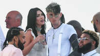 Megan Fox & Machine Gun Kelly beam at each other as stars enjoy Mike Rubin’s Hamptons White Party at his $50m home