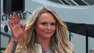 Miranda Lambert ‘walks into big week’ in low-cut dress as fans say star has ‘evolved’ after her husband grinded on women