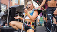 Jojo Siwa rages on stage at NYC Pride concert after she’s booed as fans call out singer for ‘cringe’ behavior