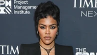Teyana Taylor goes topless under open blazer AND pantless in see-through skirt at swanky NYC gala