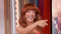 Kathy Griffin celebrates 65th birthday in a tiny red bikini and reveals she’s looking for love on FOUR dating apps