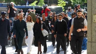 Diddy appears in court at start of landmark sex trafficking trial as his mum & six of his children pack gallery in NYC