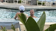 Derek Hough and wife Hayley Erbert enjoy tropical vacation in new photos five months after her emergency surgery