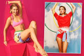 Gigi Hadid looks stunning in pink bikini top and shorts for 60s-style campaign