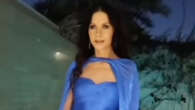 Catherine Zeta-Jones, 55, leaves fans breathless with her ‘timeless’ beauty in blue gown on Saudi Arabian getaway