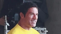 Dwayne Johnson looks unrecognizable as UFC champ Mark Kerr as star waves to fans while on set of The Smashing Machine
