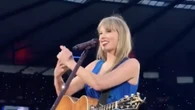 Taylor Swift stops mid-song as her hand ‘freezes into a claw’ for the ‘first time ever’ during frigid Scotland Eras show