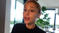 Ariana Grande gets ready for music video revealing her makeup secret – and fans call her ‘so humble and talented’