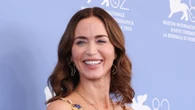 Emily Blunt shows off sideboob in stunning blue gown on Venice Film Festival red carpet