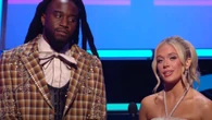 Shaboozy accused of ‘side-eyeing’ co-host Megan Maroney in tense onstage AMAs moment