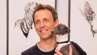 Seth Meyers’ beloved dog Frisbee dies at 14 and fans find an eerie connection to host’s BFF Andy Samberg