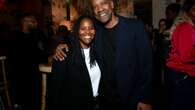 Denzel Washington’s daughter Katia stuns fans as she makes rare red carpet appearance with very tall wife