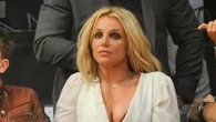 Britney Spears ‘drinks and lights cigarette on private jet’ and is met by cops at Los Angeles airport