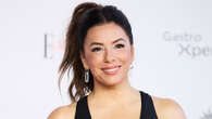 Eva Longoria, 49, goes braless in plunging black triangle gown that hugs her ‘ageless’ curves at Elle Awards in Madrid