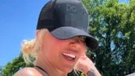 Jelly Roll fans gush he’s ‘the luckiest man’ as wife Bunnie XO wears a tiny string bikini for pool day at mansion
