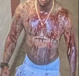 Tory Lanez seen covered in blood as vid shows him being stabbed 14 times in prison after rapper shot Megan Thee Stallion