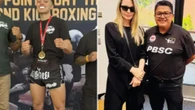 Watch as Angelina Jolie and Brad Pitt’s son Knox wins Muay Thai fight watched by proud Hollywood star mum