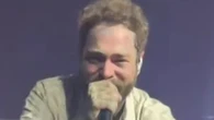 Watch the shocking moment Post Malone falls off stage mid-gig – leaving fans screaming in fear