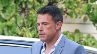 Ben Affleck appears on the brink of tears during walk in concerning new photos as Jennifer Lopez divorce rumors rage on