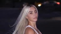 Kim Kardashian goes braless in sheer top just one day after ex Kanye West’s wife Bianca Censori wears similar outfit