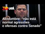 Alcolumbre se diz atacado e adia votação de pauta-bomba no Senado: 'não está normal'