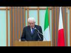 Mattarella: "Bene rapporti Ue-Tokyo grazie all'eliminazione dei dazi"