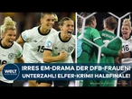 FRANKREICH - DEUTSCHLAND: Highlights Frauen-EM 2025 - Deutschland nach irrem Krimi im Halbfinale