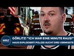 GÖRLITZ: "Ich war eine Minute raus!" Haus explodiert! Polizei sucht drei vermisste Menschen!