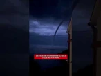 Spettacolare tromba marina all'Elba: notte di paura