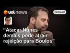 Boulos não pode brincar com rejeição; é hora do ‘boulinho paz e amor’, avalia Tales Faria